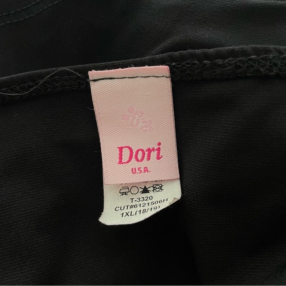 SOLD Y2K Deadstock Dori Coquette Glam Goth Lace Tank Top - Picture 8 of 10